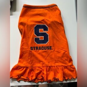 NCAA Syracuse Orange Cheerleader Dog Dress
 - Medium